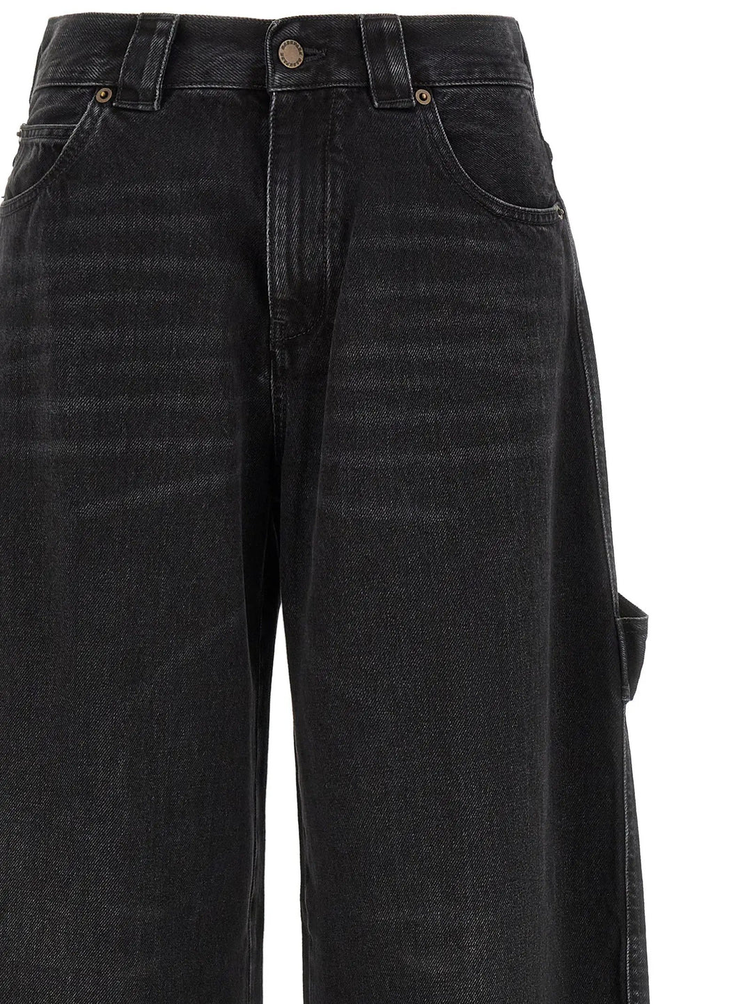 Darkpark Sample Sale | Darkpark Black Cotton Relaxed Fit Jeans - | Designer outlet