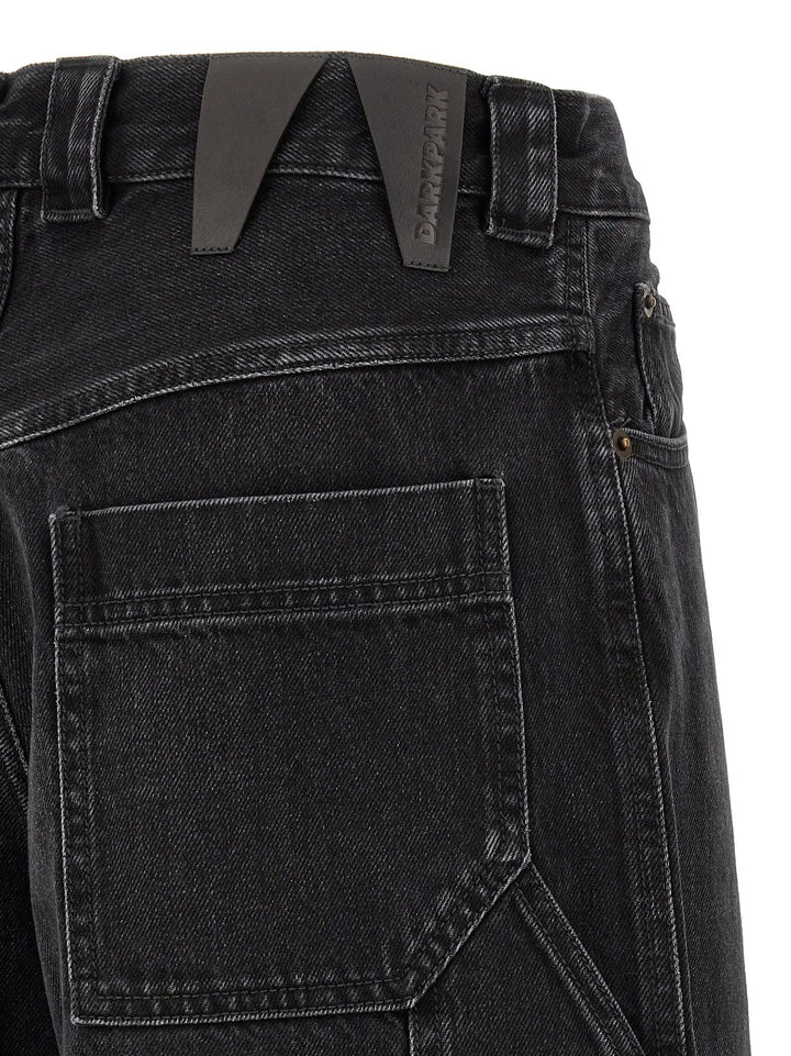 Darkpark Sample Sale | Darkpark Black Cotton Relaxed Fit Jeans - | Designer outlet