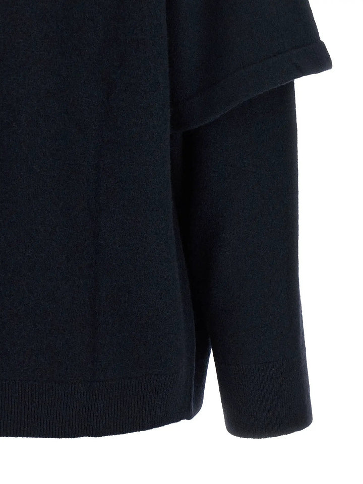 Darkpark Sample Sale | Darkpark Blue Merino Wool Cardigan - | Designer outlet