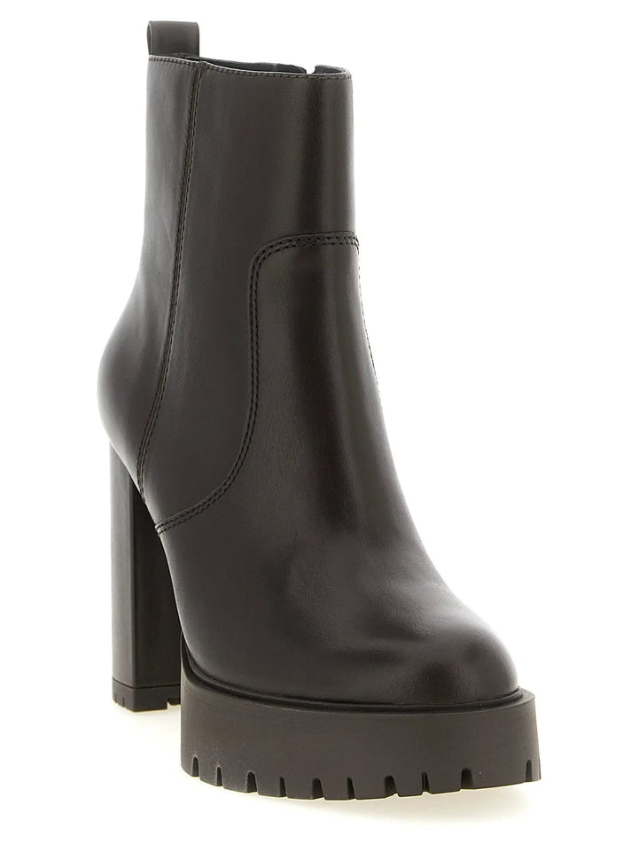 PINKO Sample Sale | PINKO Brown Cowhide Ankle Boots - | Designer outlet