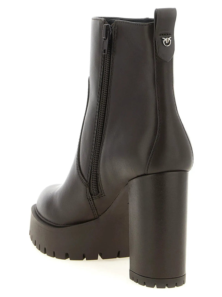 PINKO Sample Sale | PINKO Brown Cowhide Ankle Boots - | Designer outlet