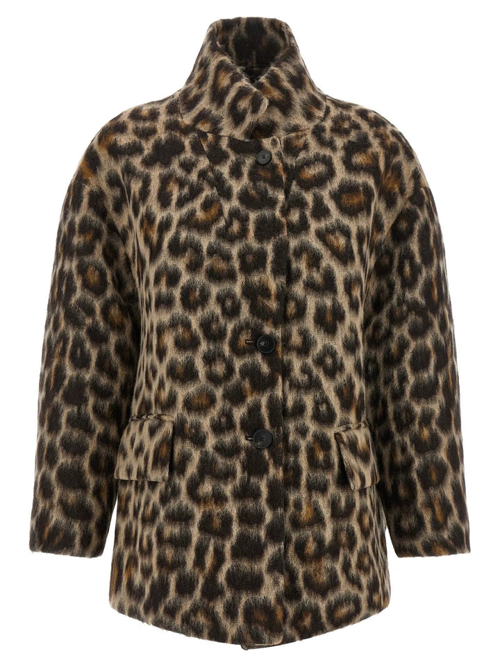Alberto Biani Sample Sale | Alberto Biani Beige Wool Coat - | Designer outlet