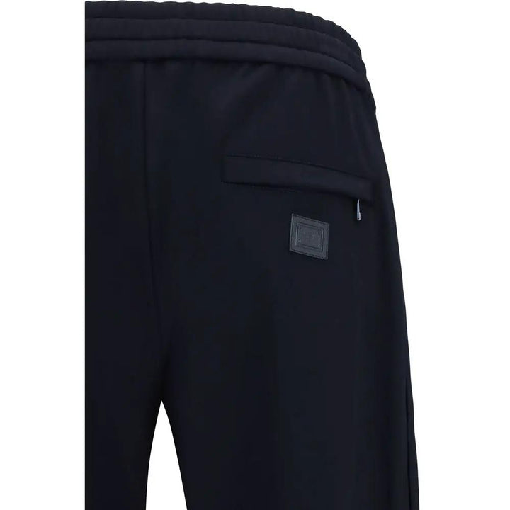 Dolce &amp; Gabbana Sample Sale | Dolce &amp; Gabbana Blue Polyamide Athletic Pants - | Designer outlet
