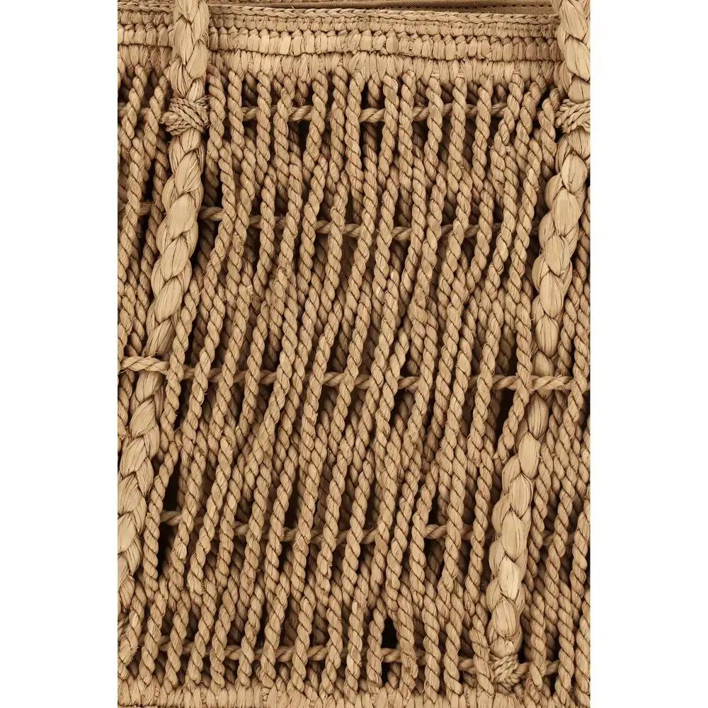 The Row Sample Sale | The Row Beige Raffia Shoulder Bag - | Designer outlet