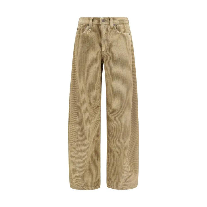 R13 Sample Sale | R13 Brown Cotton Relaxed Fit Jeans - | Designer outlet