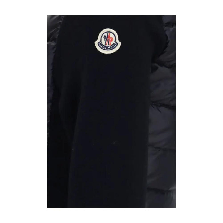 Moncler Sample Sale | Moncler Black Polyamide Cardigan - | Designer outlet