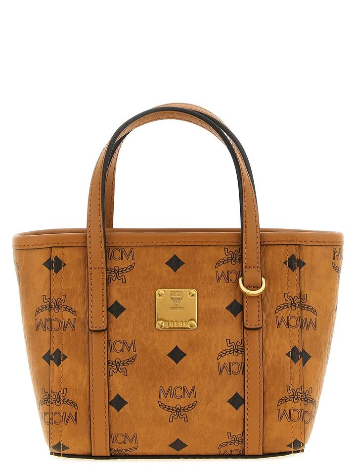 MCM Sample Sale | MCM Brown Polyethylene Tote Bag - | Designer outlet