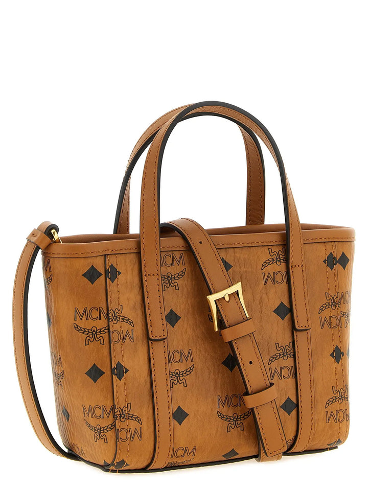 MCM Sample Sale | MCM Brown Polyethylene Tote Bag - | Designer outlet