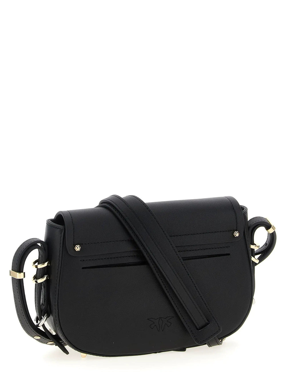 PINKO Sample Sale | PINKO Black Calfskin Crossbody Bag - | Designer outlet