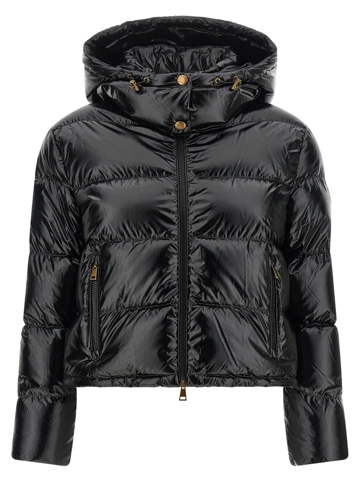 Moncler Sample Sale | Moncler Black Polyamide Full-Length Jacket - | Designer outlet