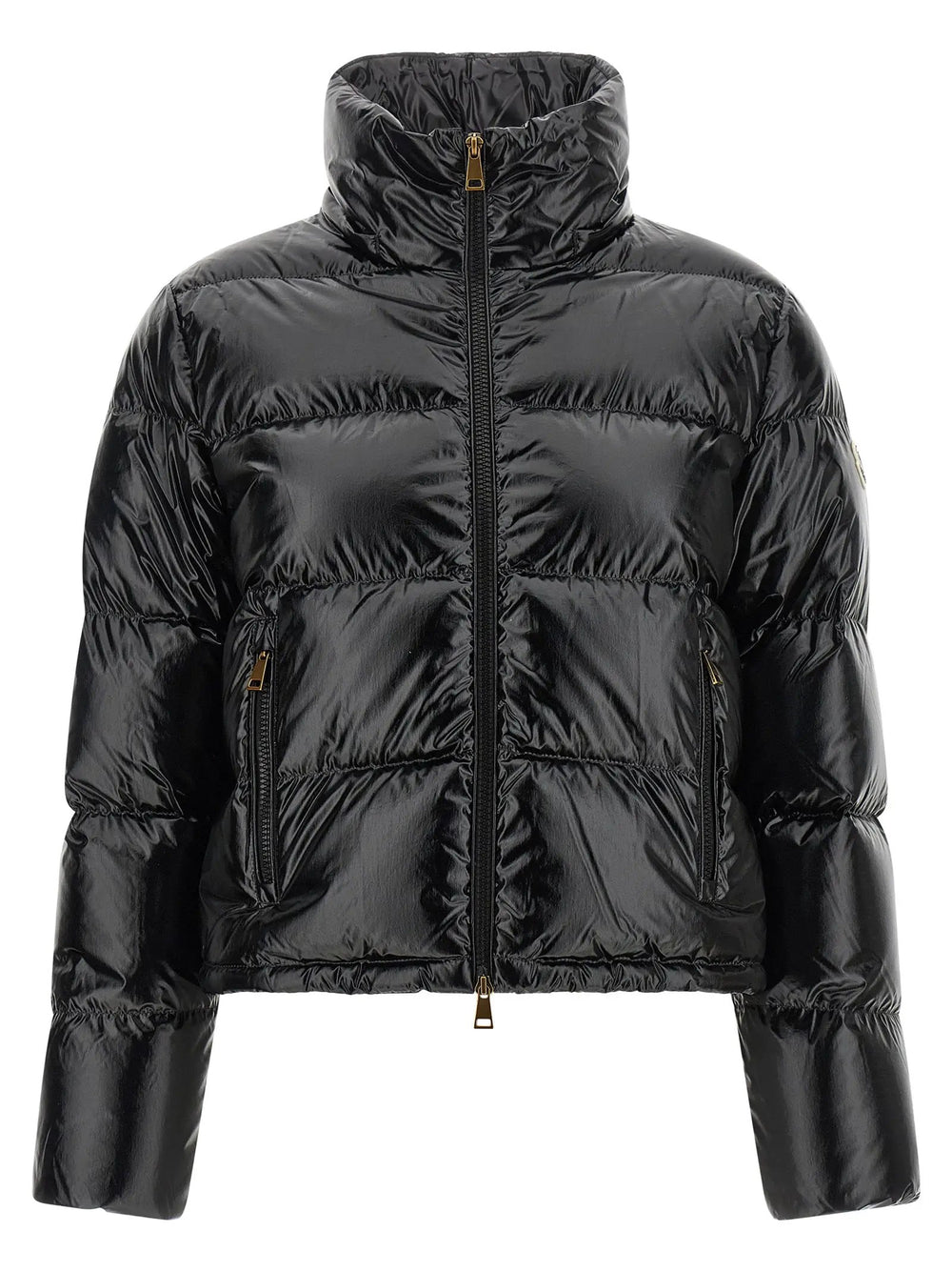 Moncler Sample Sale | Moncler Black Polyamide Full-Length Jacket - | Designer outlet