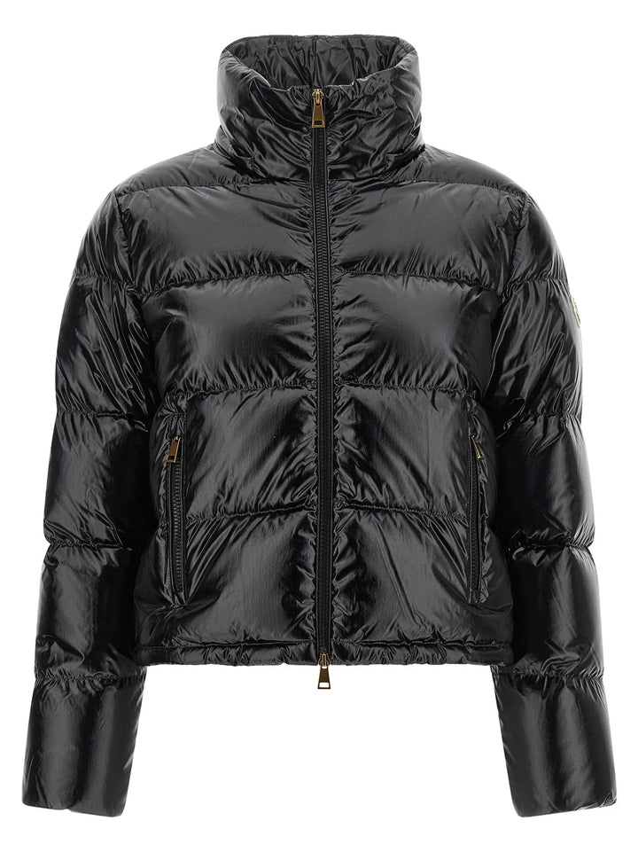 Moncler Sample Sale | Moncler Black Polyamide Full-Length Jacket - | Designer outlet