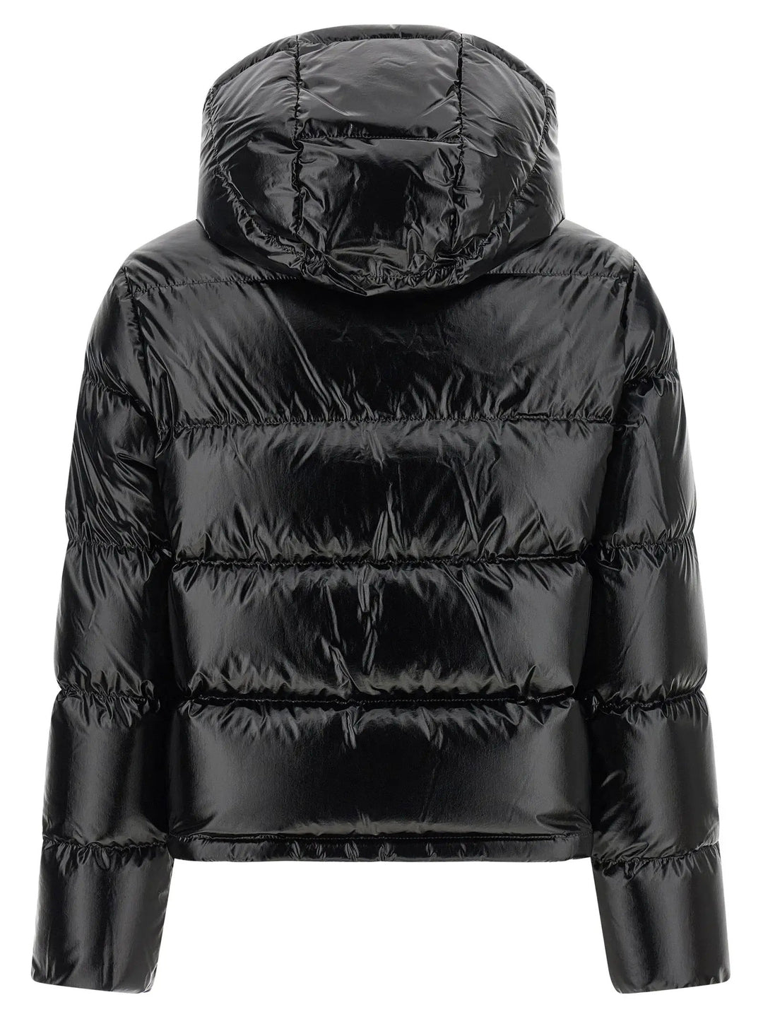 Moncler Sample Sale | Moncler Black Polyamide Full-Length Jacket - | Designer outlet