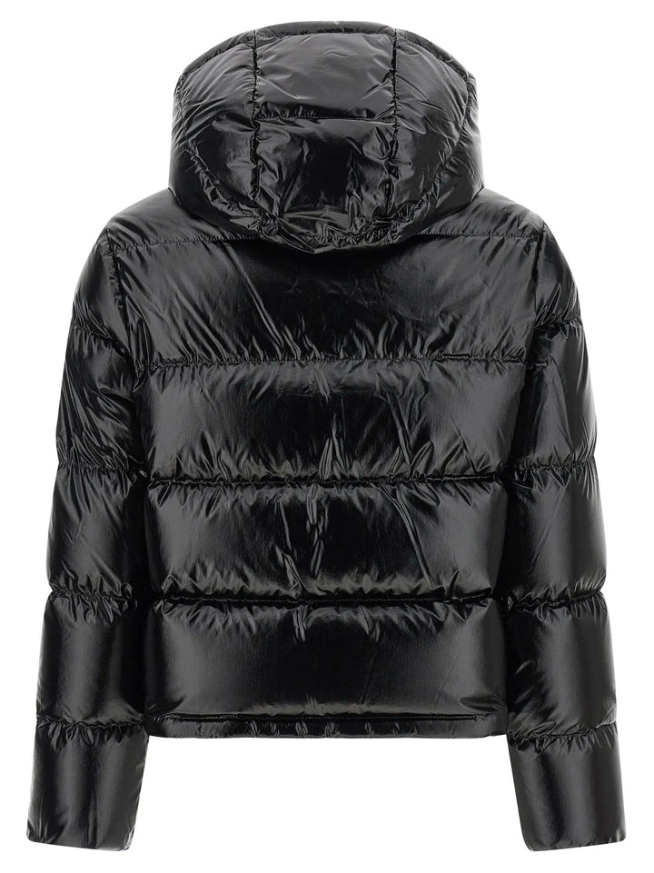 Moncler Sample Sale | Moncler Black Polyamide Full-Length Jacket - | Designer outlet