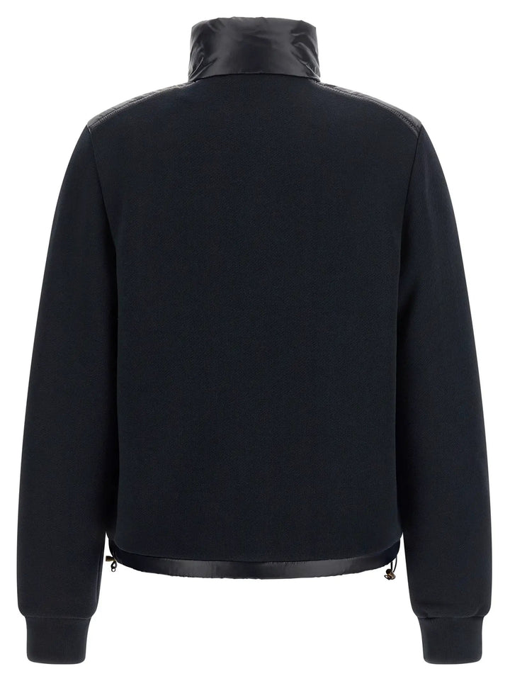 Moncler Sample Sale | Moncler Blue Polyamide Cardigan - | Designer outlet