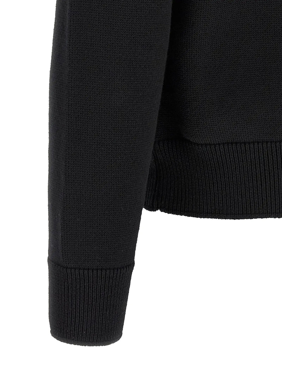 Moncler Sample Sale | Moncler Black Polyamide Cardigan - | Designer outlet