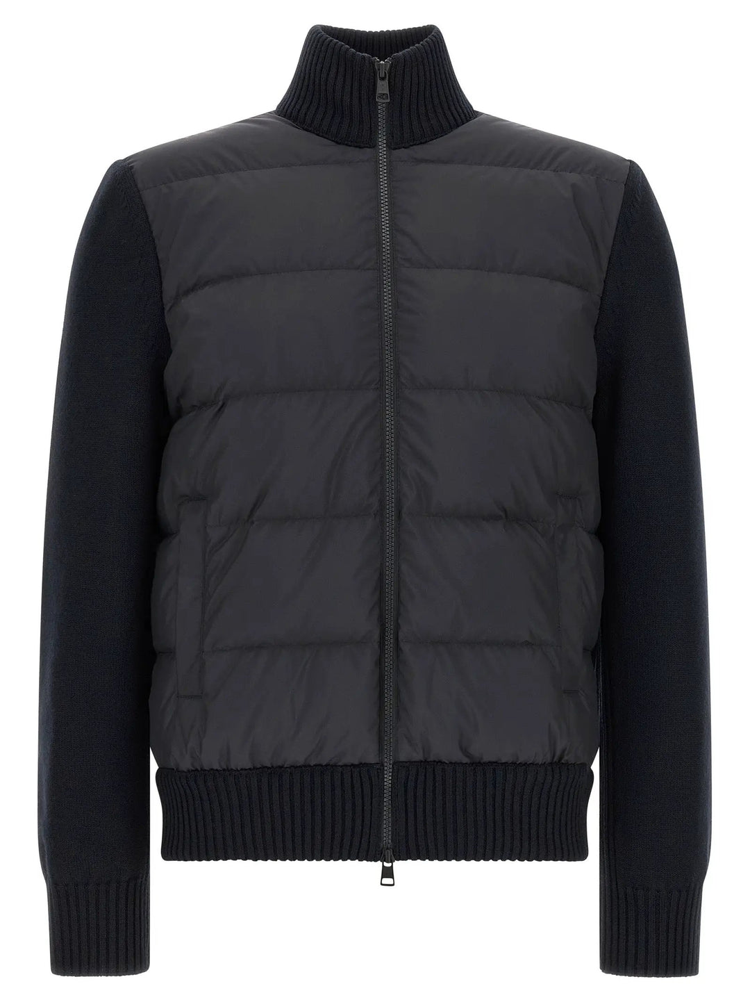 Moncler Sample Sale | Moncler Blue Polyester Cardigan - | Designer outlet