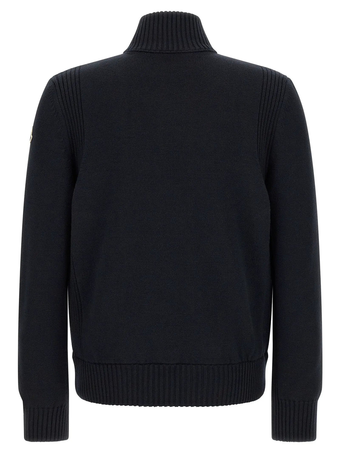 Moncler Sample Sale | Moncler Blue Polyester Cardigan - | Designer outlet