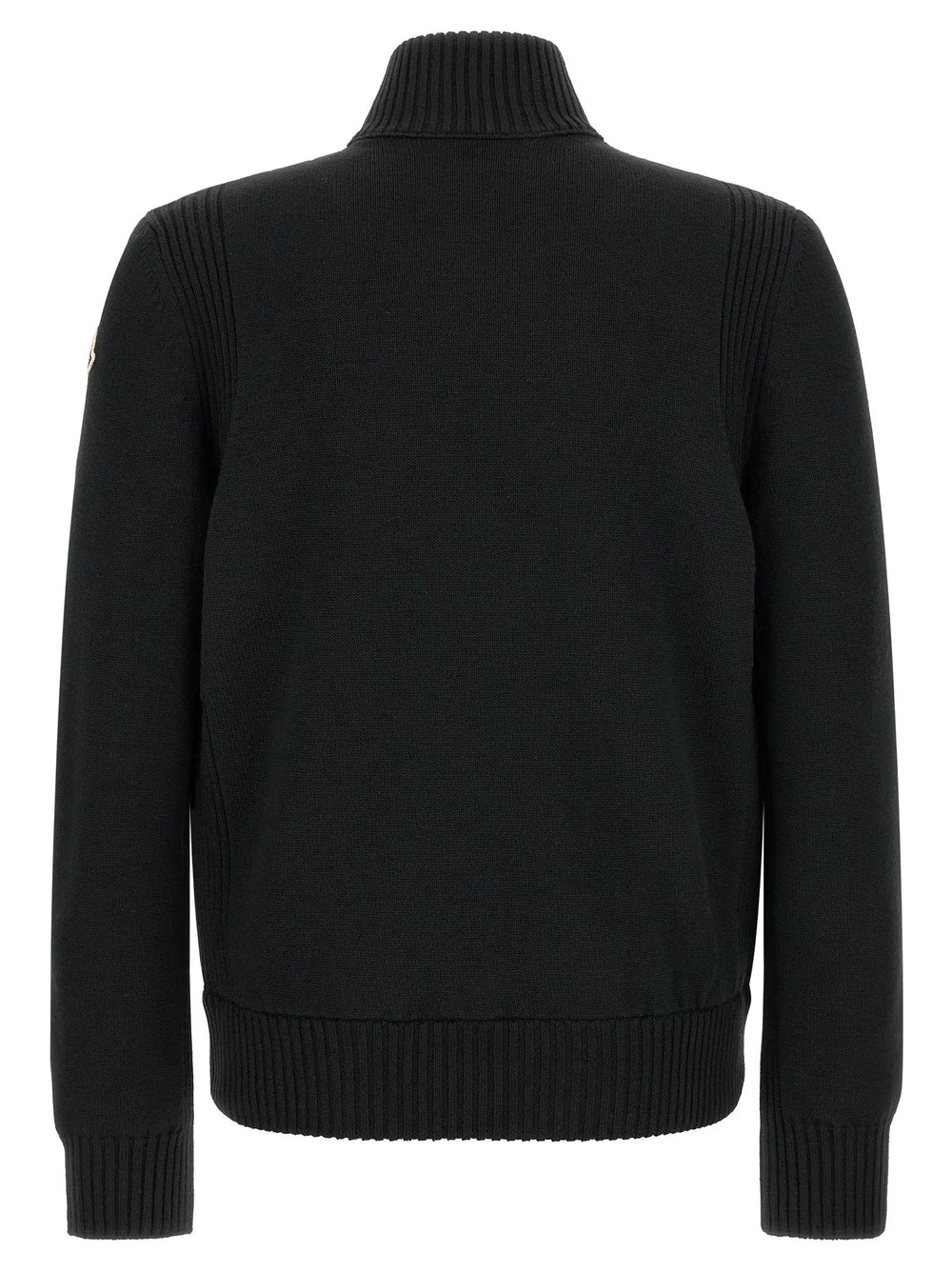 Moncler Sample Sale | Moncler Black Polyester Cardigan - | Designer outlet