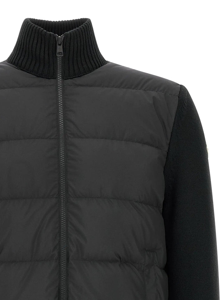 Moncler Sample Sale | Moncler Black Polyester Cardigan - | Designer outlet