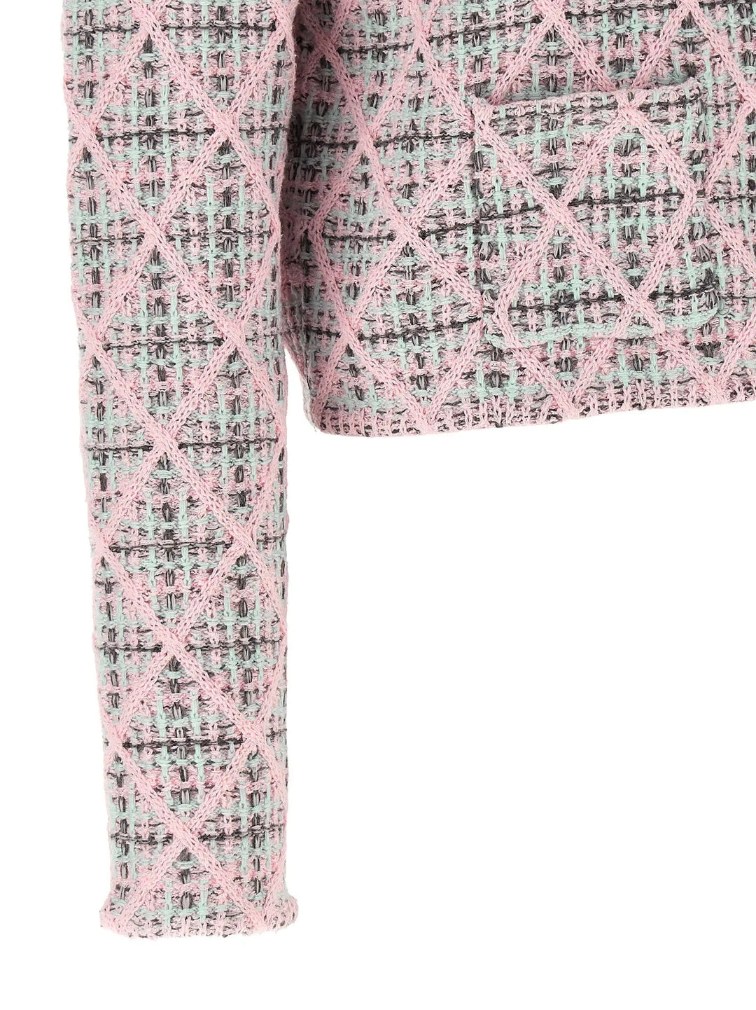 Self-Portrait Sample Sale | Self-Portrait Multicolor Cotton Cardigan - | Designer outlet