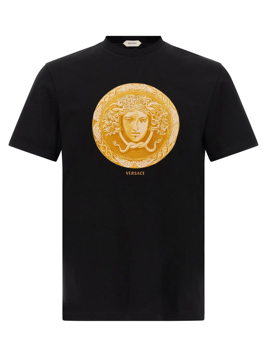 Versace Sample Sale | Versace Black Cotton T-Shirt - | Designer outlet