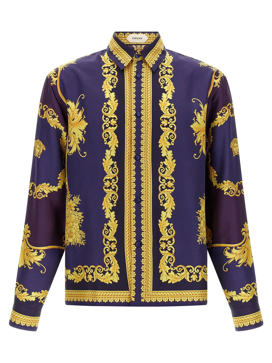 Versace Sample Sale | Versace Multicolor Silk Blouse - | Designer outlet