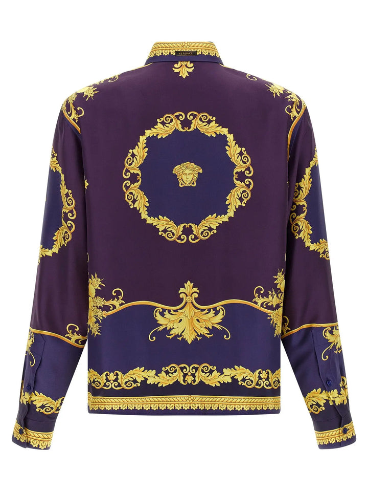 Versace Sample Sale | Versace Multicolor Silk Blouse - | Designer outlet