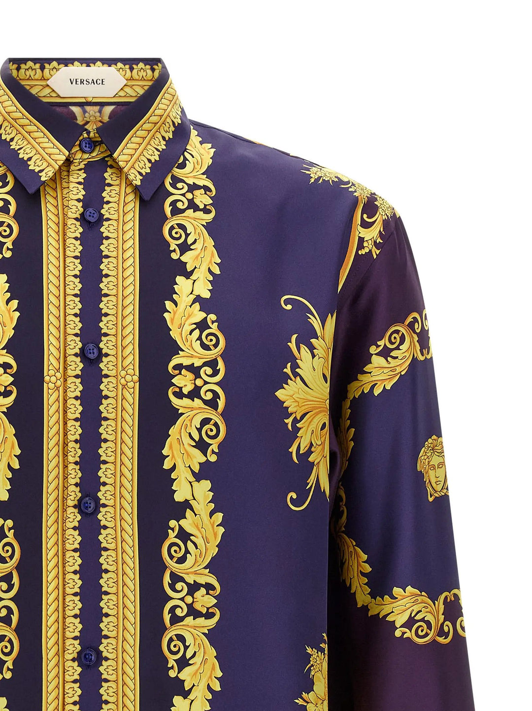 Versace Sample Sale | Versace Multicolor Silk Blouse - | Designer outlet