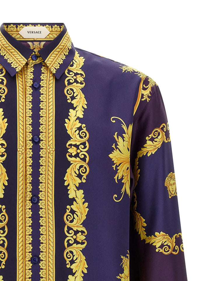 Versace Sample Sale | Versace Multicolor Silk Blouse - | Designer outlet