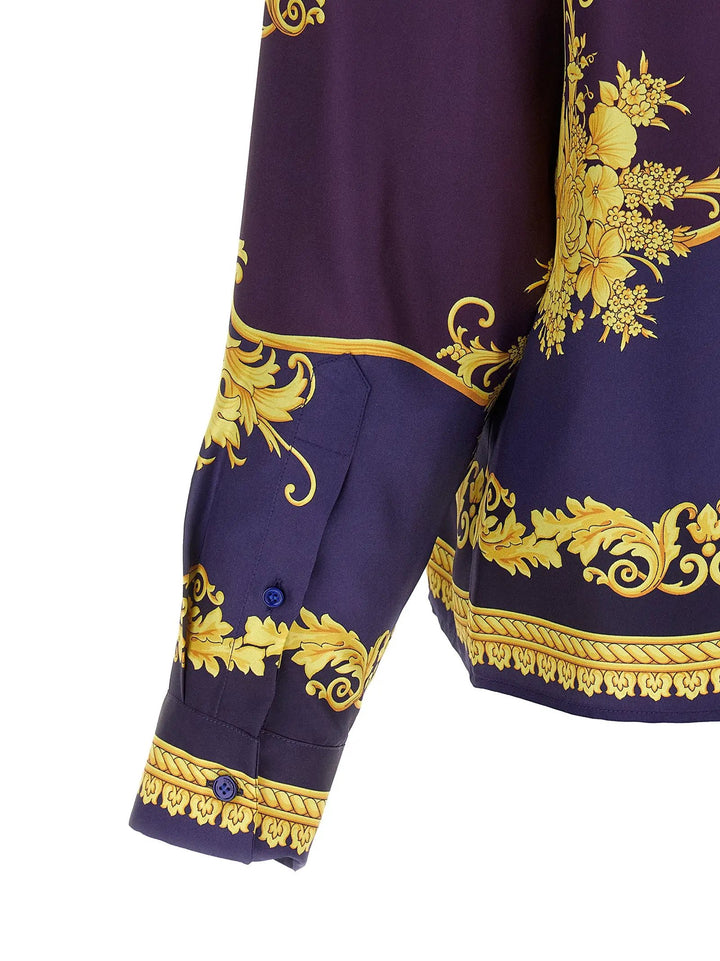Versace Sample Sale | Versace Multicolor Silk Blouse - | Designer outlet