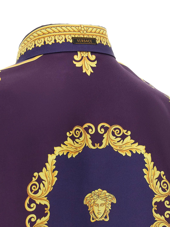 Versace Sample Sale | Versace Multicolor Silk Blouse - | Designer outlet