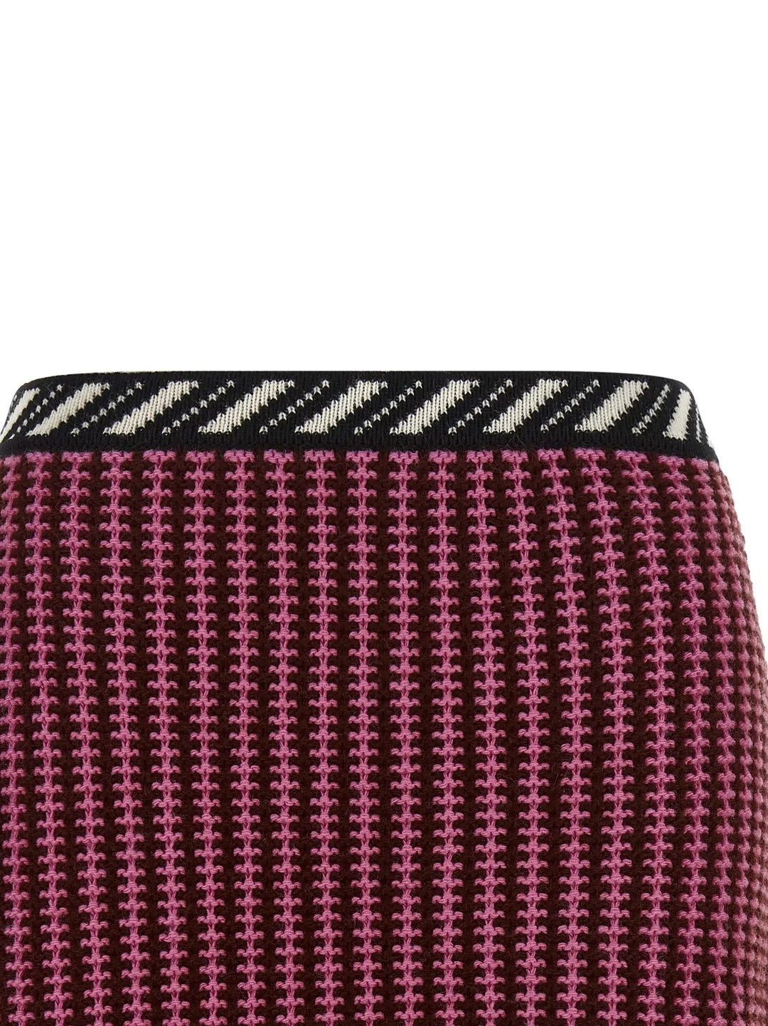 Versace Sample Sale | Versace Multicolor Virgin Wool Long Skirt - | Designer outlet