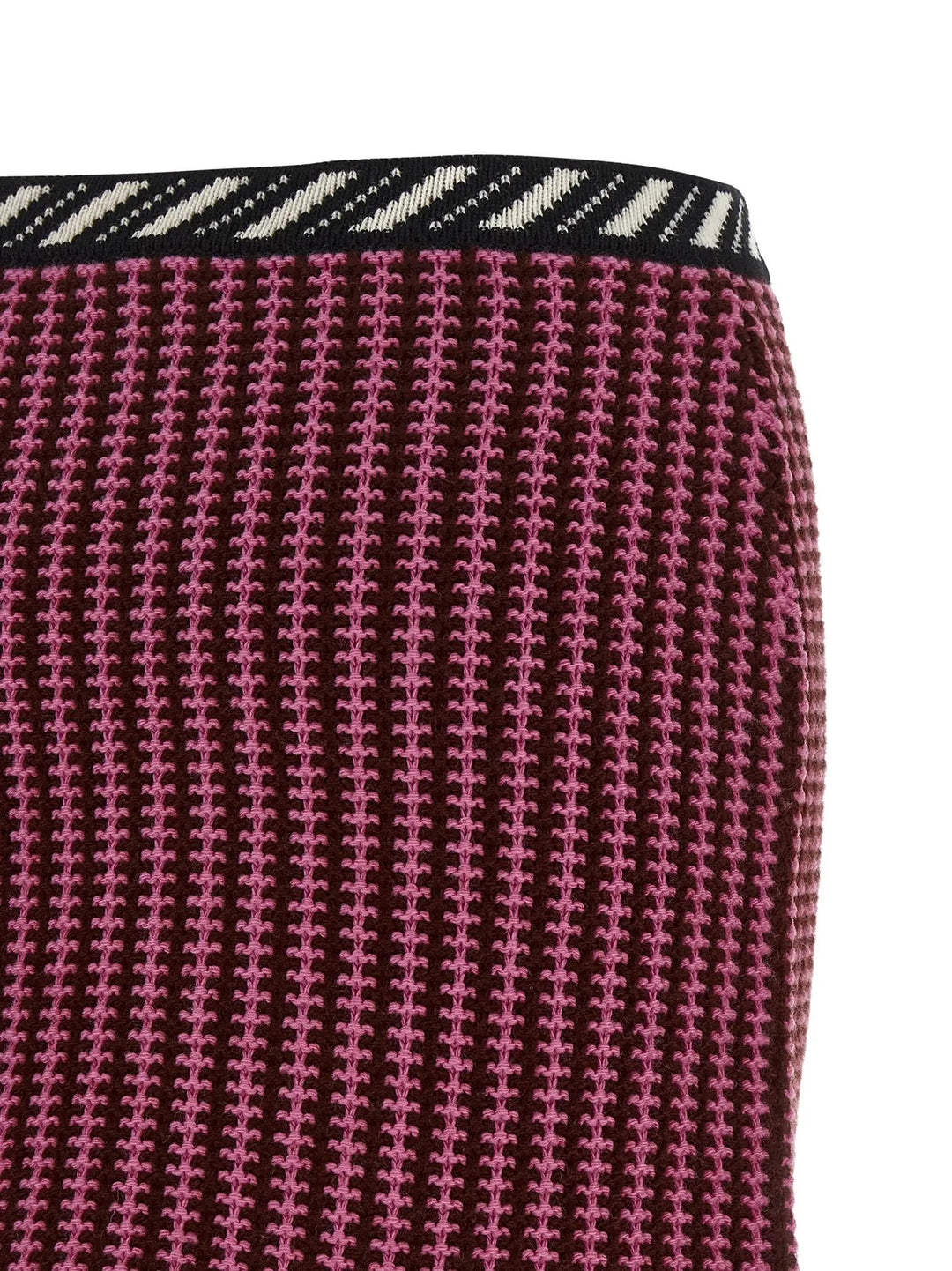 Versace Sample Sale | Versace Multicolor Virgin Wool Long Skirt - | Designer outlet