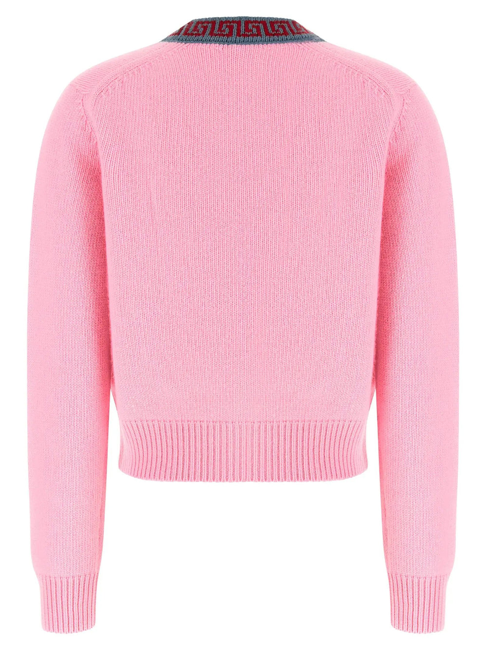 Versace Sample Sale | Versace Multicolor Virgin Wool Cardigan - | Designer outlet