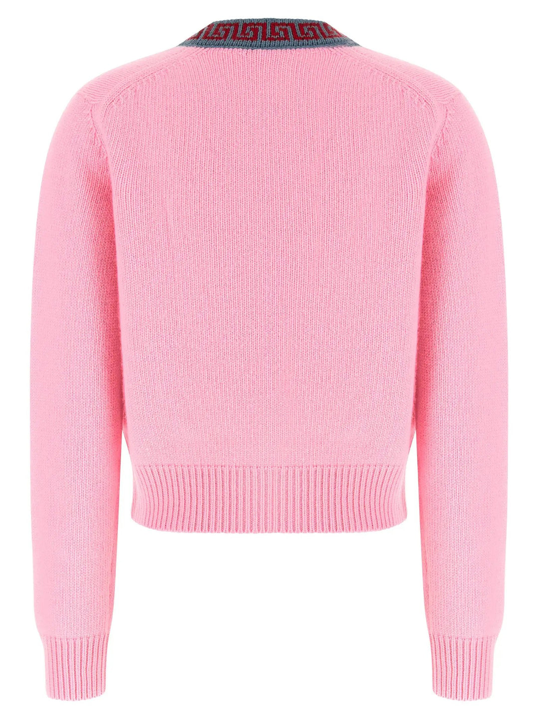 Versace Sample Sale | Versace Multicolor Virgin Wool Cardigan - | Designer outlet