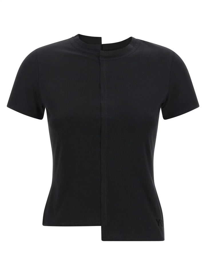 Y-3 Sample Sale | Y-3 Black Cotton T-Shirt - | Designer outlet