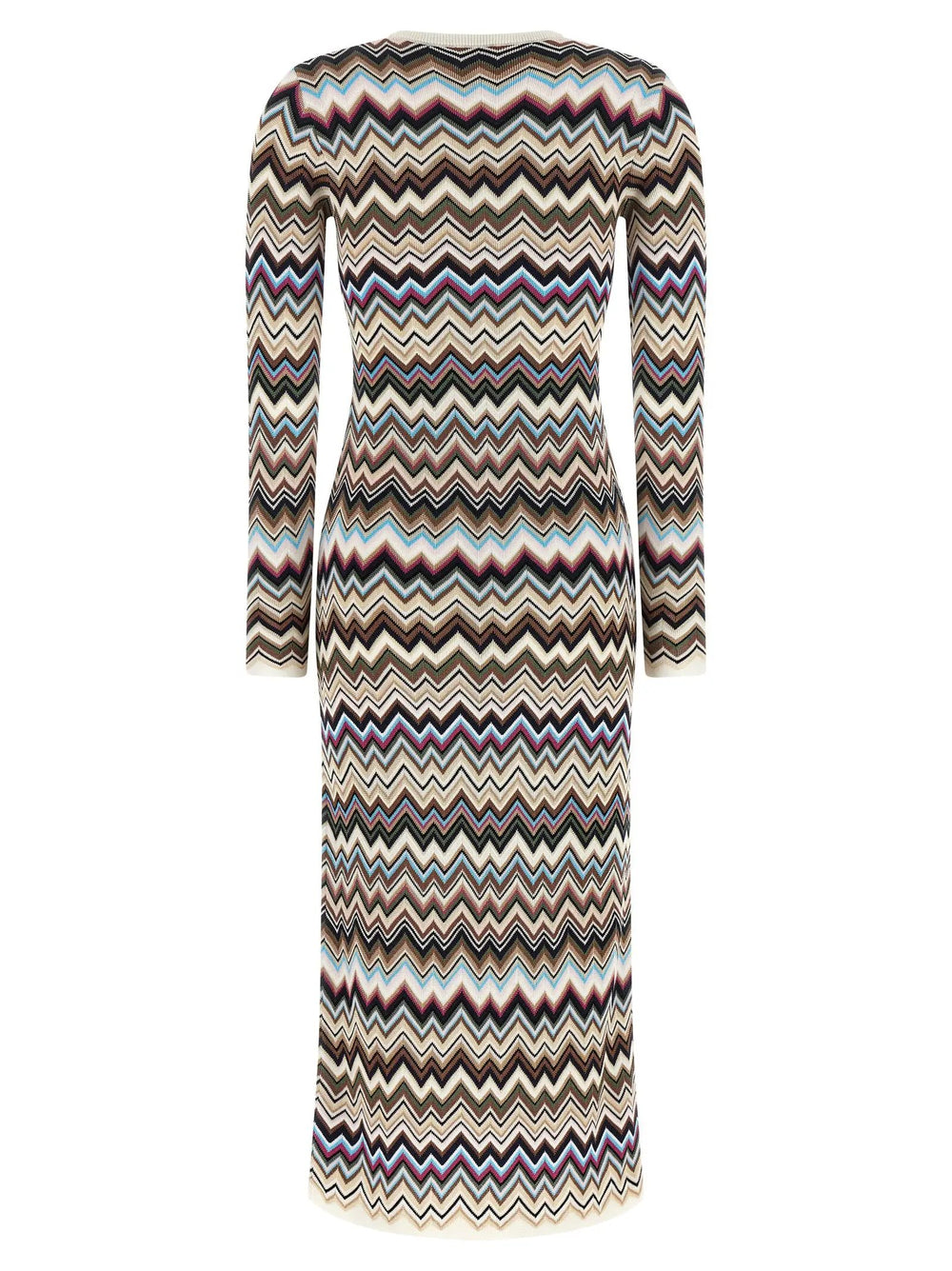 Missoni Sample Sale | Missoni Multicolor Viscose Midi Dress - | Designer outlet