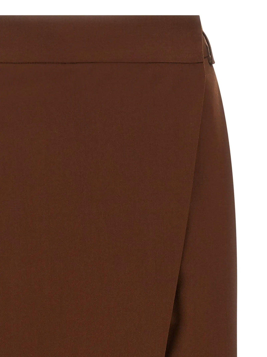 Alberto Biani Sample Sale | Alberto Biani Brown Wool Cropped Pants - | Designer outlet