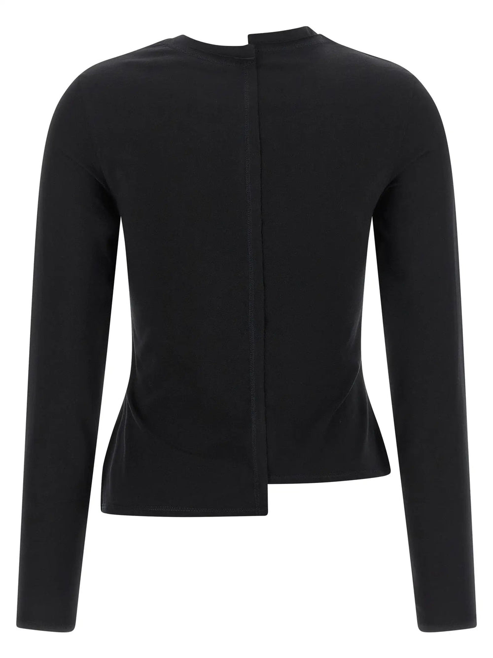 Y-3 Sample Sale | Y-3 Black Cotton Long Sleeve T-Shirt - | Designer outlet