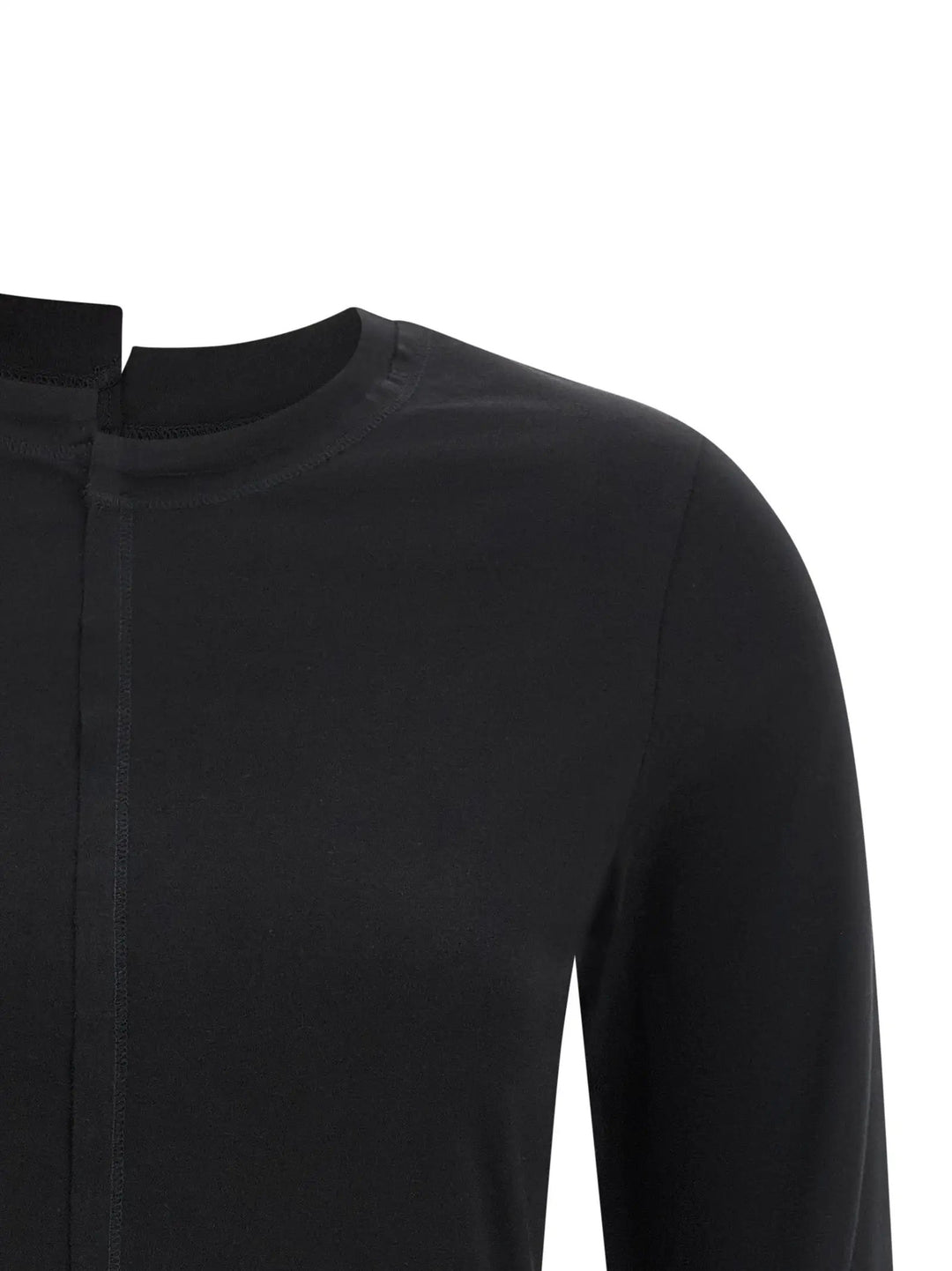 Y-3 Sample Sale | Y-3 Black Cotton Long Sleeve T-Shirt - | Designer outlet