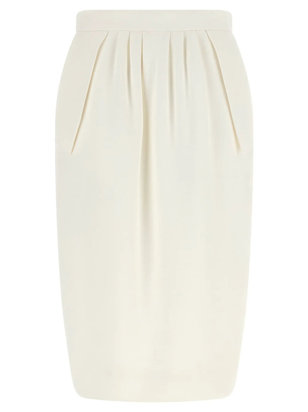 Stella McCartney Sample Sale | Stella McCartney White Polyester Midi Skirt - | Designer outlet