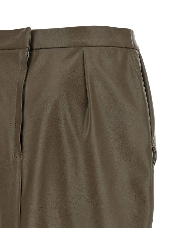 Stella McCartney Sample Sale | Stella McCartney Brown Polyester Midi Skirt - | Designer outlet