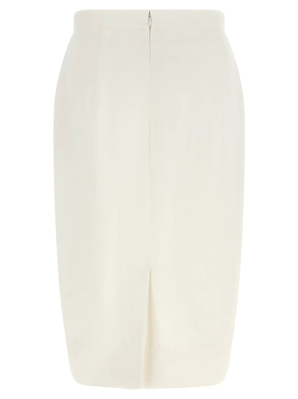 Stella McCartney Sample Sale | Stella McCartney White Polyester Midi Skirt - | Designer outlet