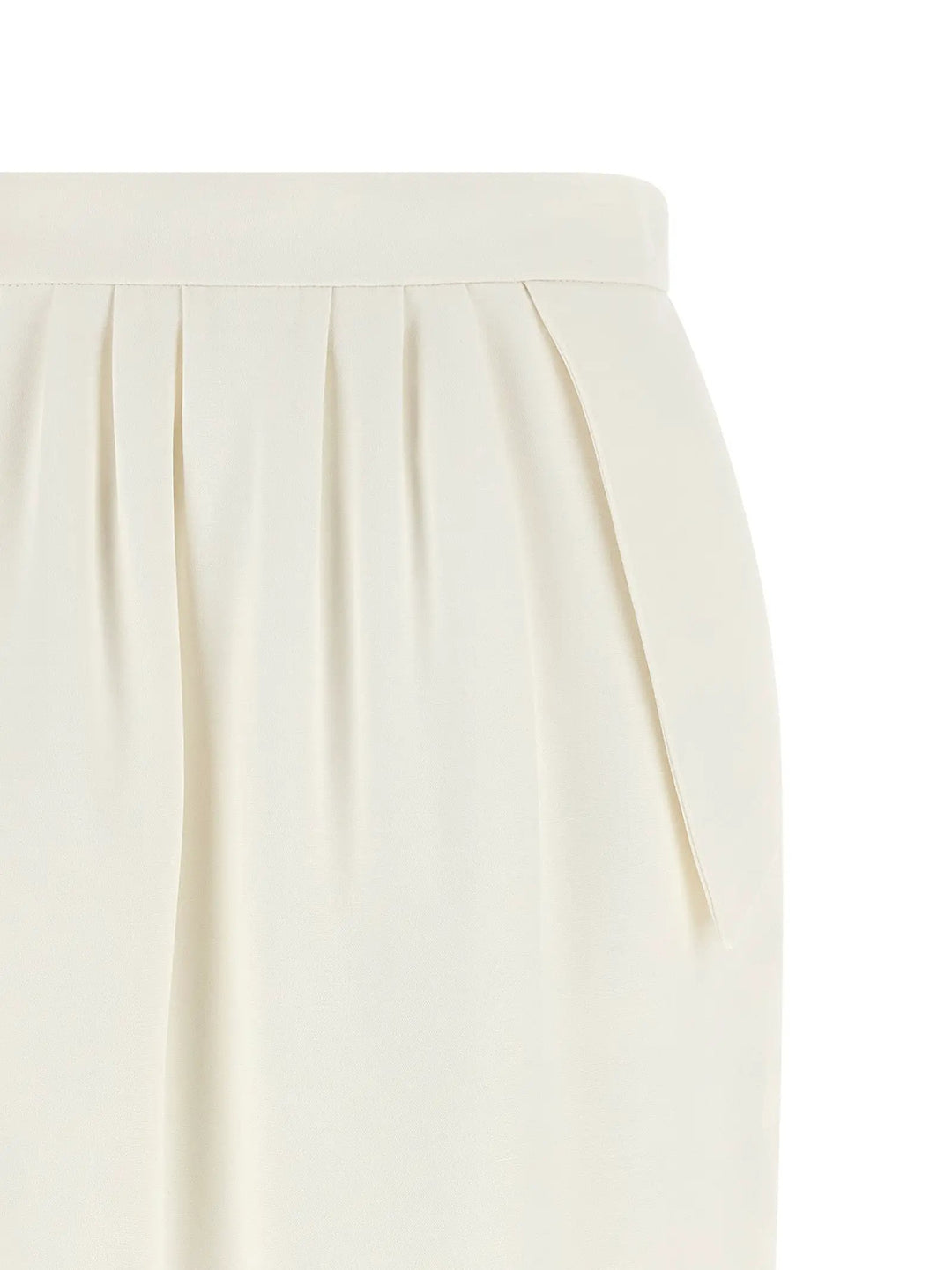 Stella McCartney Sample Sale | Stella McCartney White Polyester Midi Skirt - | Designer outlet