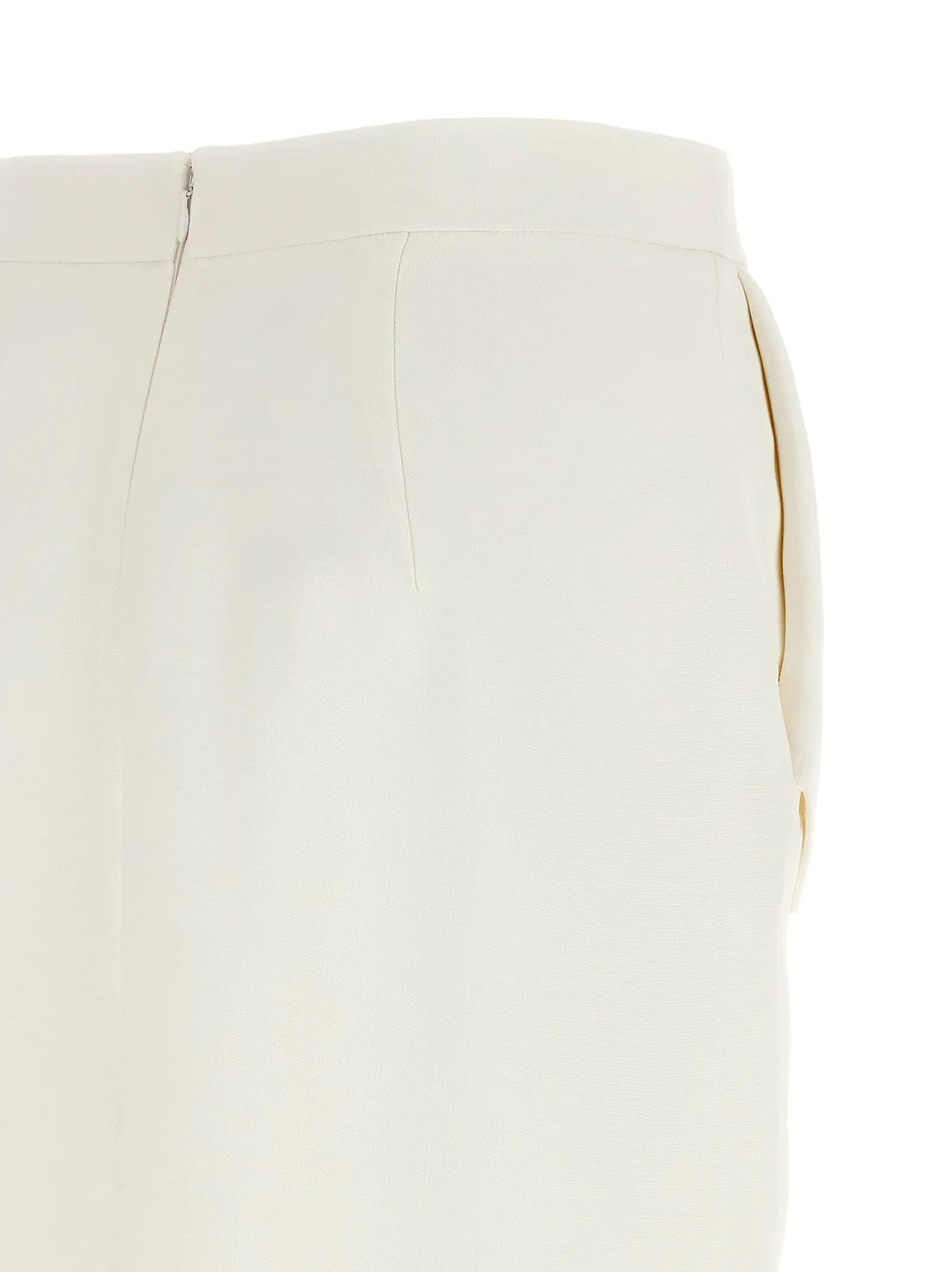 Stella McCartney Sample Sale | Stella McCartney White Polyester Midi Skirt - | Designer outlet