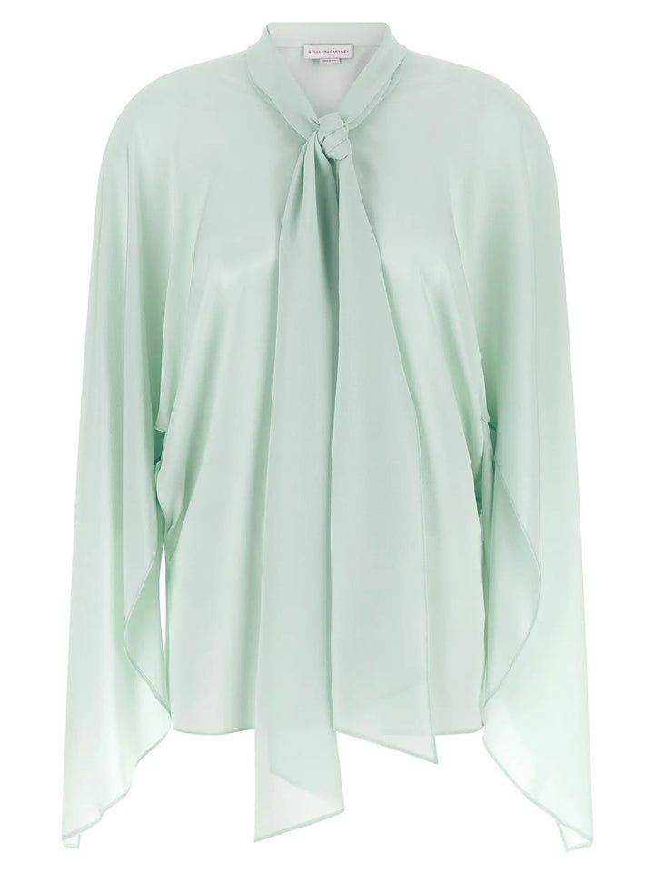 Stella McCartney Sample Sale | Stella McCartney Bicolor Silk Blouse - | Designer outlet