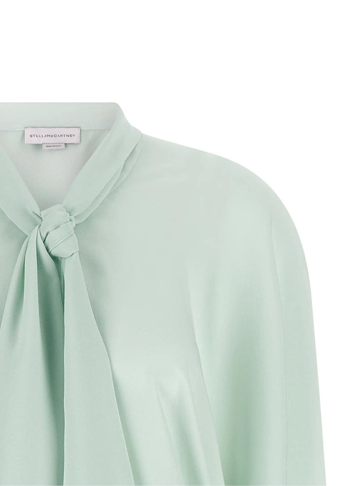 Stella McCartney Sample Sale | Stella McCartney Bicolor Silk Blouse - | Designer outlet
