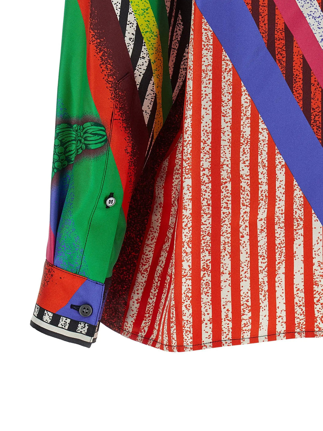 Versace Sample Sale | Versace Multicolor Silk Blouse - | Designer outlet