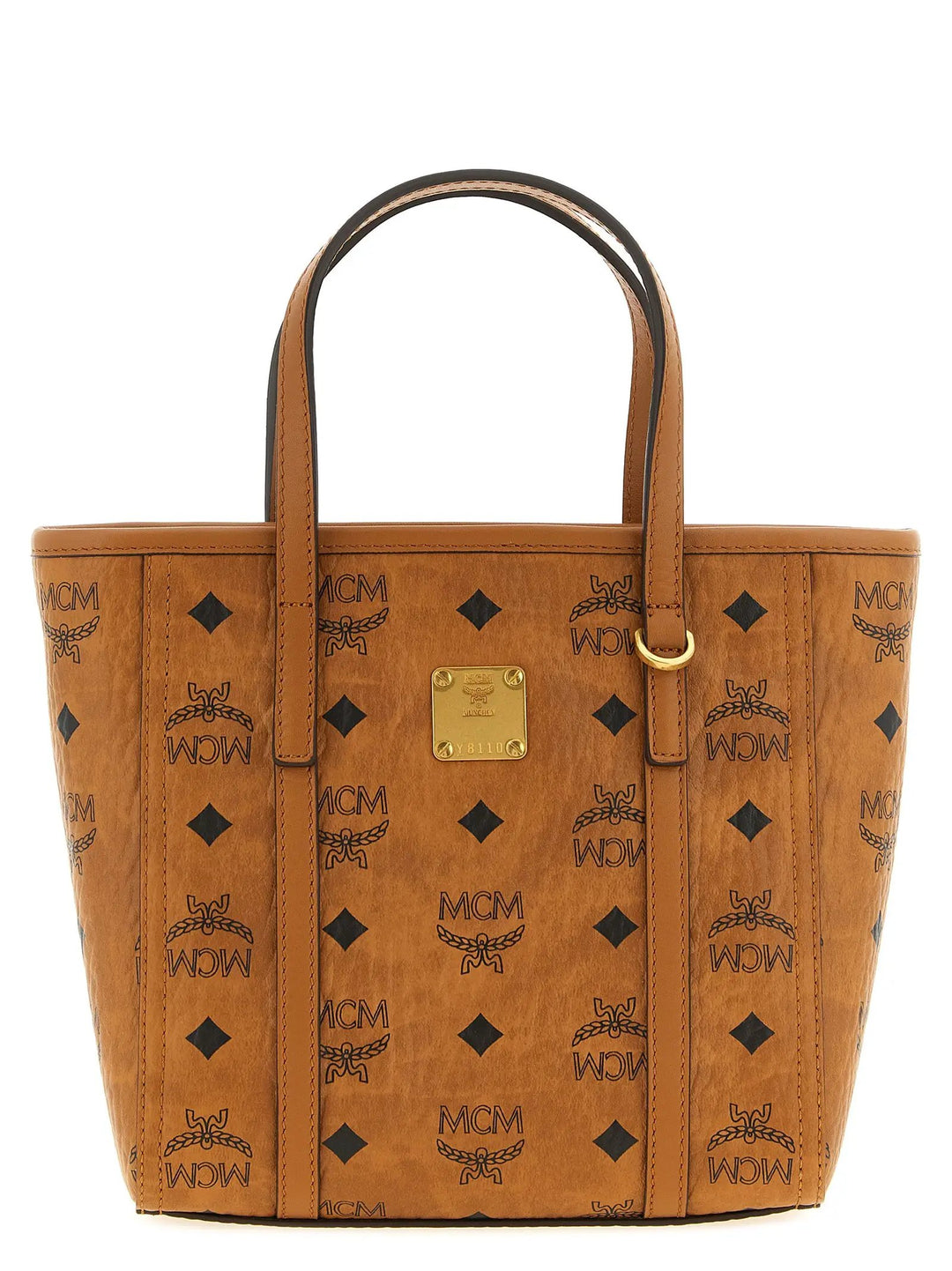 MCM Sample Sale | MCM Brown Polyethylene Tote Bag - | Designer outlet